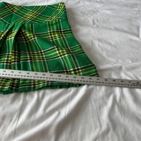 AAR Kilt Royal Steward Tartan Boys & Girls Skirt Green Scottish St. Patrick Day - Picture 9 of 10